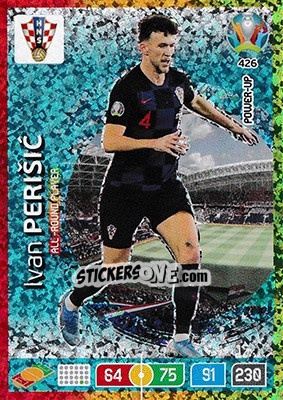 Sticker Ivan Perišic - UEFA Euro 2020 Preview. Adrenalyn XL n. 426 - Panini