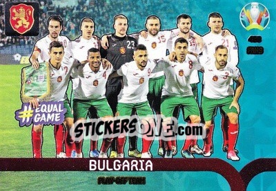 Cromo Bulgaria - UEFA Euro 2020 Preview. Adrenalyn XL - Panini