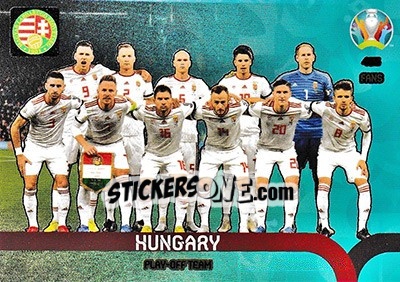 Cromo Hungary - UEFA Euro 2020 Preview. Adrenalyn XL n. 455 - Panini