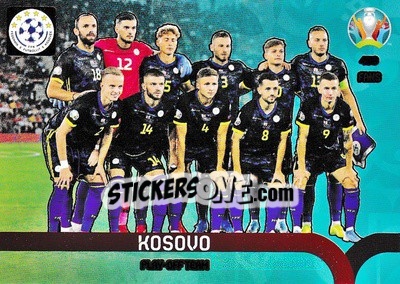 Cromo Kosovo - UEFA Euro 2020 Preview. Adrenalyn XL - Panini