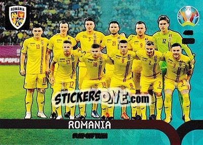 Cromo Romania - UEFA Euro 2020 Preview. Adrenalyn XL - Panini