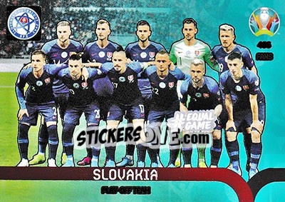 Figurina Slovakia - UEFA Euro 2020 Preview. Adrenalyn XL - Panini