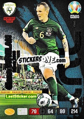 Sticker Glenn Whelan - UEFA Euro 2020 Preview. Adrenalyn XL - Panini