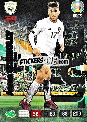 Sticker Aaron Connolly - UEFA Euro 2020 Preview. Adrenalyn XL n. IRL07 - Panini