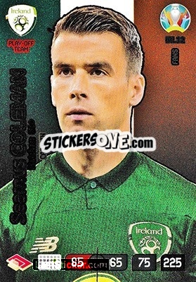 Sticker Seamus Coleman - UEFA Euro 2020 Preview. Adrenalyn XL - Panini