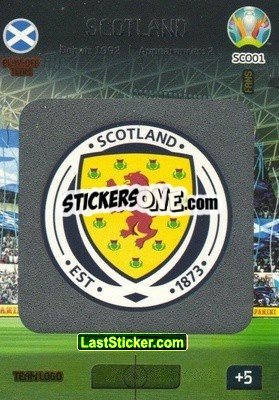 Sticker Team Logo - UEFA Euro 2020 Preview. Adrenalyn XL - Panini