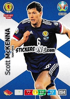 Figurina Scott McKenna - UEFA Euro 2020 Preview. Adrenalyn XL - Panini