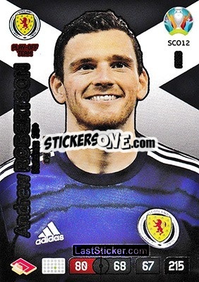 Sticker Andrew Robertson - UEFA Euro 2020 Preview. Adrenalyn XL - Panini