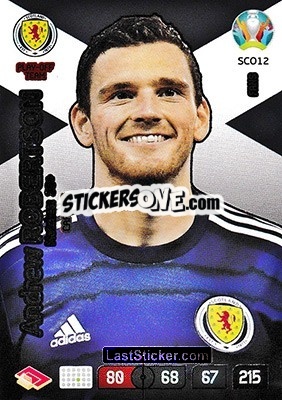 Figurina Andrew Robertson - UEFA Euro 2020 Preview. Adrenalyn XL - Panini