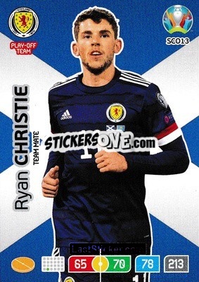 Sticker Ryan Christie - UEFA Euro 2020 Preview. Adrenalyn XL n. SCO13 - Panini