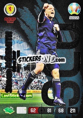 Sticker Steven Naismith - UEFA Euro 2020 Preview. Adrenalyn XL - Panini