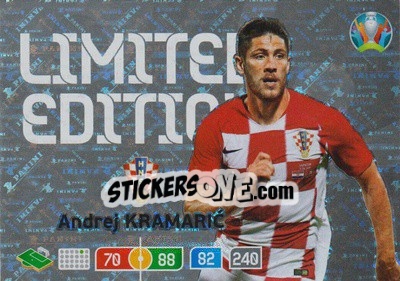 Sticker Andrej Kramaric - UEFA Euro 2020 Preview. Adrenalyn XL n. LE-AK - Panini