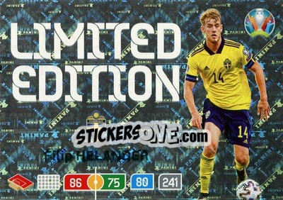 Sticker Filip Helander - UEFA Euro 2020 Preview. Adrenalyn XL n. LE-FH - Panini