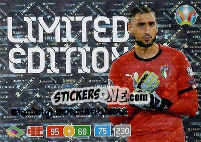 Sticker Gianluigi Donnarumma - UEFA Euro 2020 Preview. Adrenalyn XL n. LE-GD - Panini