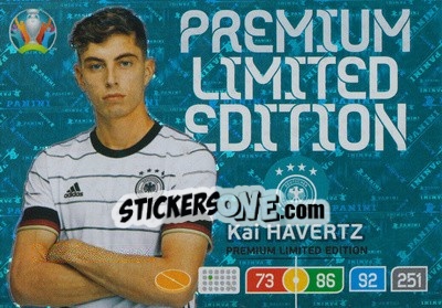 Sticker Kai Havertz - UEFA Euro 2020 Preview. Adrenalyn XL n. LE-KH - Panini