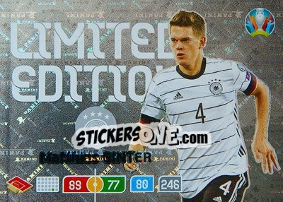 Sticker Matthias Ginter - UEFA Euro 2020 Preview. Adrenalyn XL n. LE-MGI - Panini
