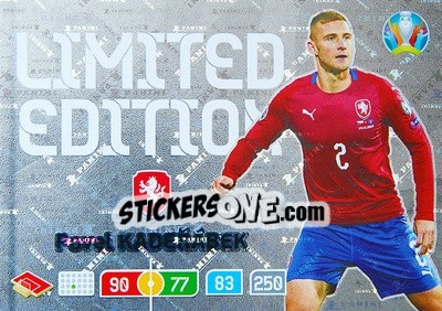 Sticker Pavel Kadeřábek - UEFA Euro 2020 Preview. Adrenalyn XL n. LE-PK - Panini