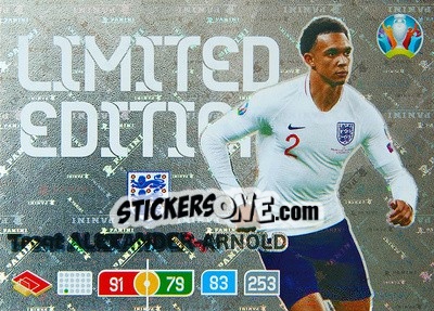 Sticker Trent Alexander-Arnold - UEFA Euro 2020 Preview. Adrenalyn XL - Panini