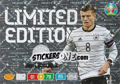 Figurina Toni Kroos - UEFA Euro 2020 Preview. Adrenalyn XL - Panini