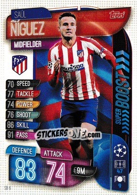 Sticker Saúl Ñíguez