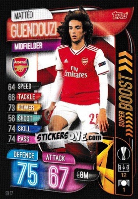 Sticker Mattéo Guendouzi