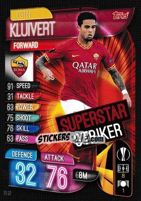 Sticker Justin Kluivert