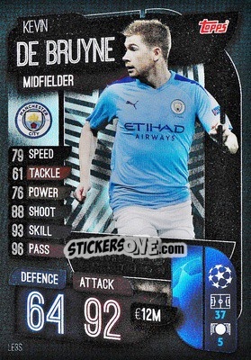 Cromo Kevin De Bruyne