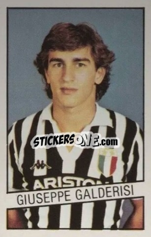 Sticker Giuseppe Galderisi - Calcio Flash 1983 n. 144 - Edizioni Flash