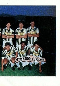 Sticker Squadra Ascoli (puzzle 2) - Calcio Flash 1984 n. 13 - Edizioni Flash
