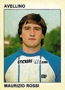 Sticker Maurizio Rossi - Calcio Flash 1984 n. 20 - Edizioni Flash