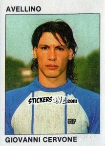 Sticker Giovanni Cervone - Calcio Flash 1984 - Edizioni Flash