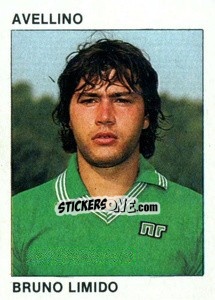 Sticker Bruno Limido - Calcio Flash 1984 n. 28 - Edizioni Flash