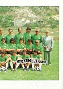Figurina Squadra Avellino (puzzle 2) - Calcio Flash 1984 - Edizioni Flash