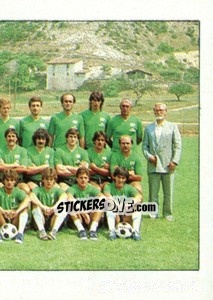 Sticker Squadra Avellino (puzzle 2) - Calcio Flash 1984 n. 32 - Edizioni Flash