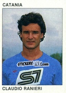 Sticker Claudio Ranieri - Calcio Flash 1984 n. 45 - Edizioni Flash