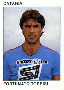 Figurina Fortunato Torrisi - Calcio Flash 1984 - Edizioni Flash