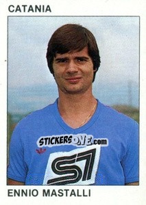 Sticker Ennio Mastalli - Calcio Flash 1984 n. 49 - Edizioni Flash