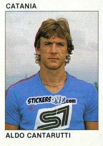 Sticker Aldo Cantarutti - Calcio Flash 1984 n. 55 - Edizioni Flash
