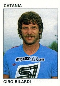 Sticker Ciro Bilardi - Calcio Flash 1984 n. 57 - Edizioni Flash