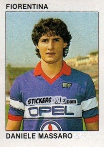Sticker Daniele Massaro - Calcio Flash 1984 n. 67 - Edizioni Flash