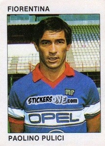 Cromo Paolino Pulici - Calcio Flash 1984 n. 76 - Edizioni Flash