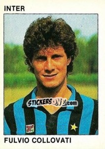Sticker Fulvio Collovati - Calcio Flash 1984 n. 100 - Edizioni Flash
