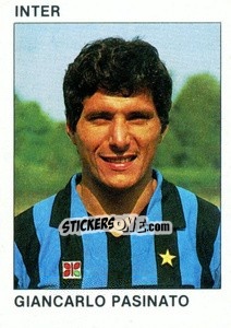 Sticker Giancarlo Pasinato - Calcio Flash 1984 - Edizioni Flash