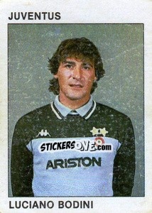 Sticker Luciano Bodini - Calcio Flash 1984 - Edizioni Flash