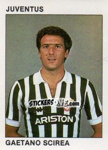 Sticker Gaetano Scirea - Calcio Flash 1984 - Edizioni Flash