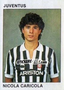 Sticker Nicola Caricola - Calcio Flash 1984 n. 121 - Edizioni Flash