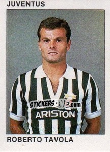 Sticker Roberto Tavola - Calcio Flash 1984 n. 131 - Edizioni Flash