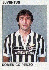 Sticker Domenico Penzo - Calcio Flash 1984 n. 132 - Edizioni Flash