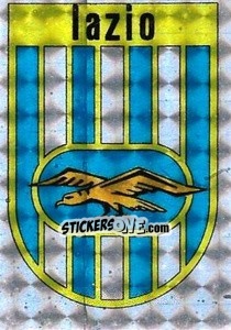 Sticker Scudetto Lazio - Calcio Flash 1984 - Edizioni Flash