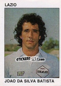 Figurina Joao Da Silva Batista - Calcio Flash 1984 n. 140 - Edizioni Flash